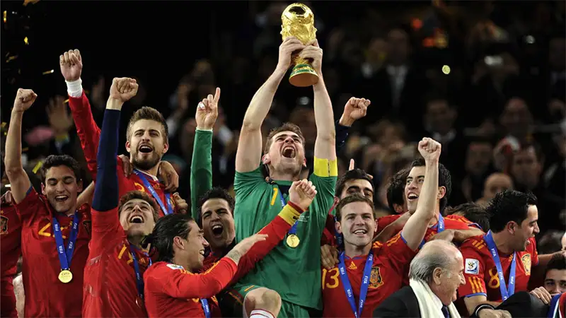 Casillas cùng Tây Ban Nha vô địch World Cup 2010