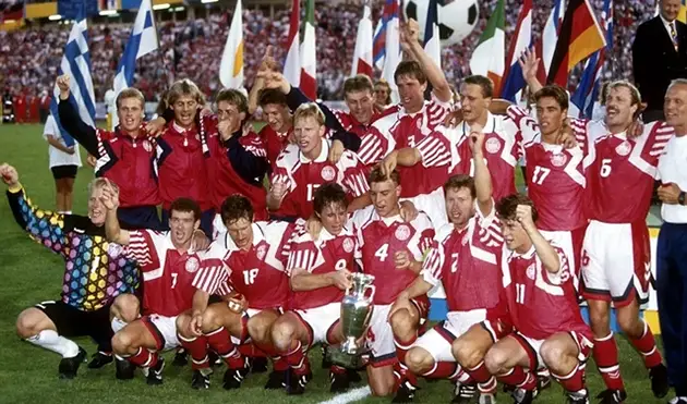 Đội tuyển Đan Mạch trên đỉnh vinh quang năm 1992